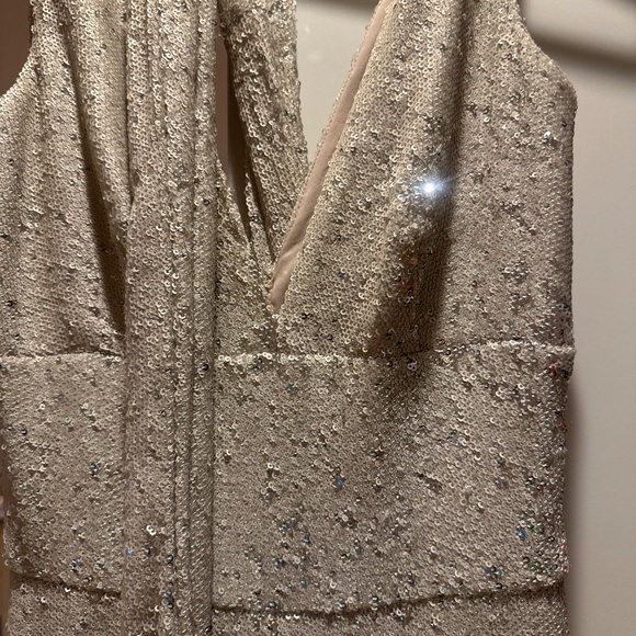 MESTIZA NY. 2 sequin jumpsuit Chrissy nude - Picture 13 of 14